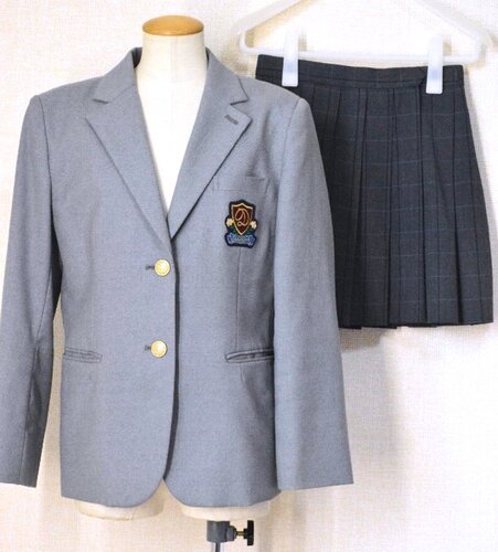  ���_�ސ쌧�� ��t�����w�Z �O���[ �u���U�[ �ăX�J�[�g��T6084